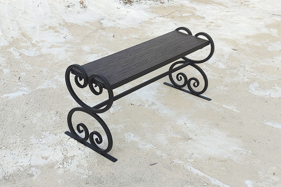 фотография лавочки сверху