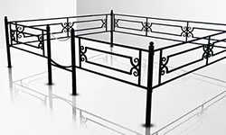 Оградка Завиток, декоративные элементы