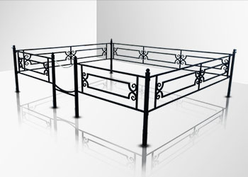 Оградка с завитками Биробиджан